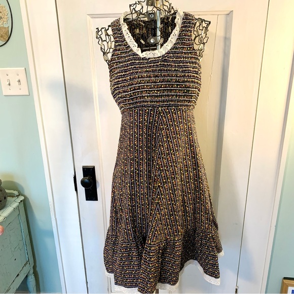 Vintage 70’s Cotton Floral Prairie Dress - Picture 10 of 10